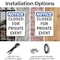 Signmission Closed For Private Event OSHA Notice Sign, Plastic, 7in W x 10in L, 2PK OS-2PACK-NS-P-710-V-10676 - alternate 6